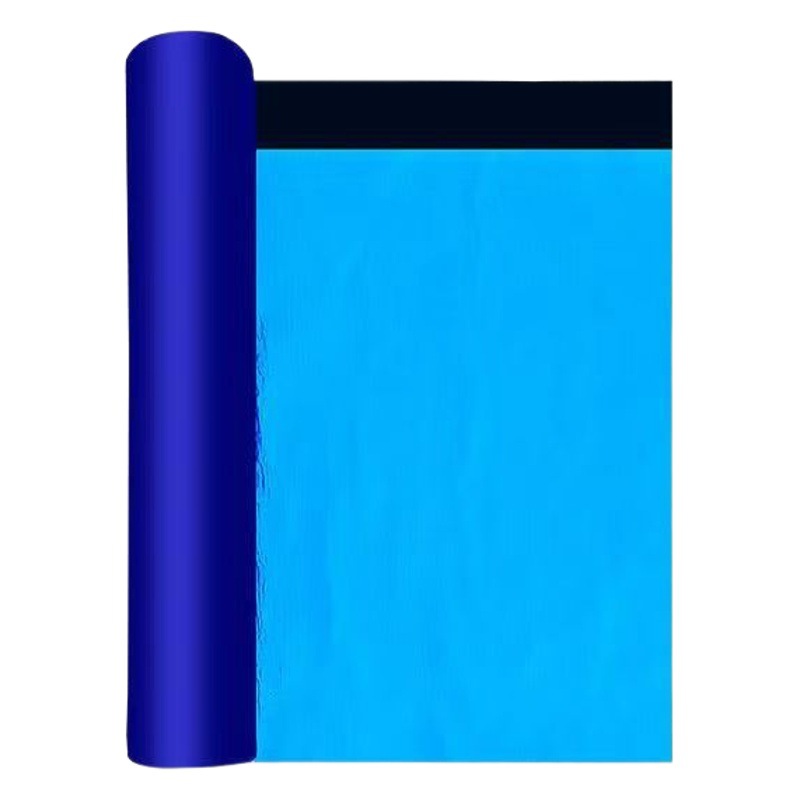 Cinta de butilo ensanchado protector solar resistente a altas temperaturas de color azulejo de acero película Azul techo reparación de fugas autoadhesivo impermeable material en espiral ventas directas de fábrica