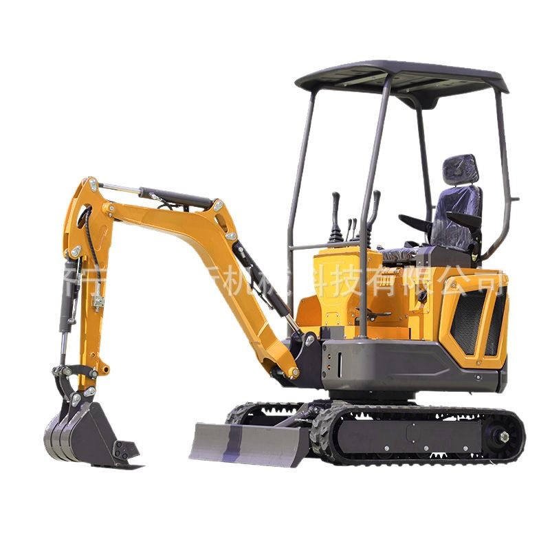 mini excavadora para excavar tierra lleno zanja agrícola huerto mini excavadora multifuncional para desmantelar mini excavadora triturada micro excavadora agrícola
