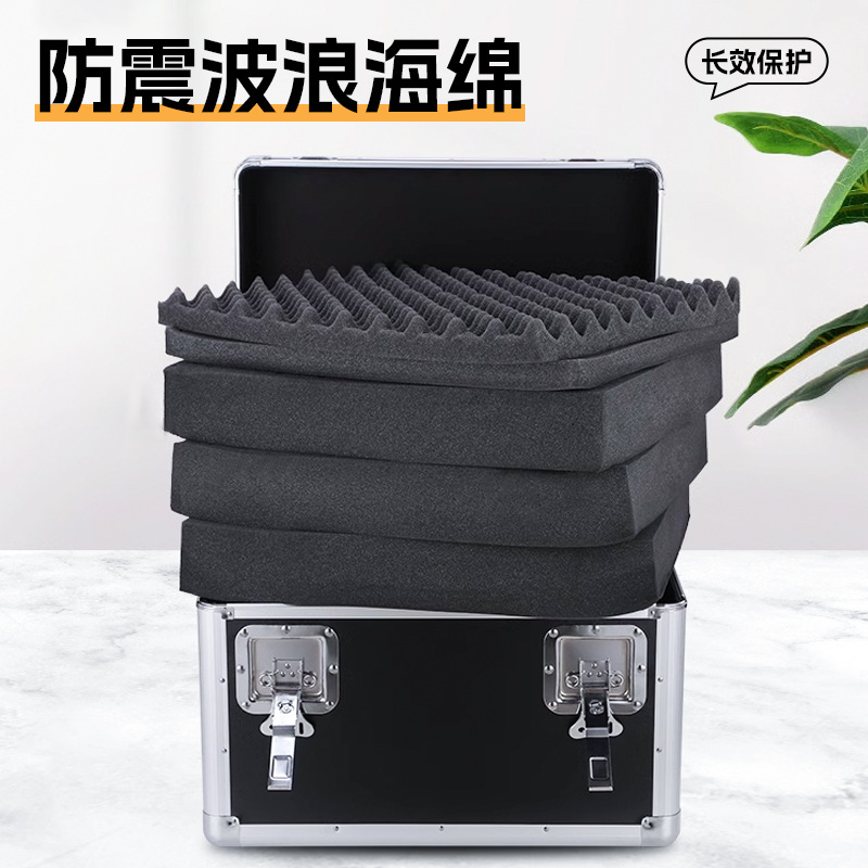 防震海绵厂家供应定 制波浪鸡蛋棉波峰棉高密度降噪消音棉隔音棉