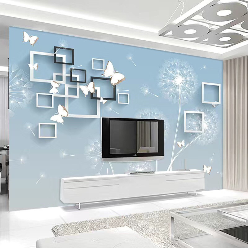 立体ステッカーテレビ背景壁壁紙 8D リビングルーム装飾壁布 3D シンプルなソファ映画とテレビの壁紙 5D 壁画|undefined