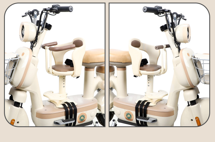 Suitable for Electric Vehicle Child Seat Front Universal Scooter Motorcycle Battery Car Baby Safety Seat Stool Carrier