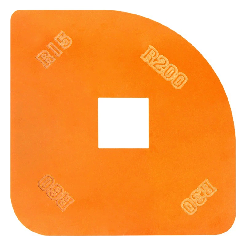 Форма для формирования уголков шкафа DIY закругленный угол R угловой Обрезной гравировальный станок дуговое Закругление инструмент для позиционирования открытой коробки