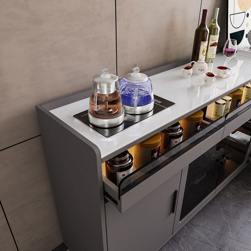 Tea Bar Machine Sofa Sideboard Integrated 2024 New Home Cabinet Small Desktop Tabletop down to the Bucket