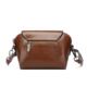 Genuine leather bag for women 2023 new high-grade shoulder bag fashion all-match messenger bag autumn and winter cowhide small square bag