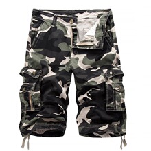 R 39331 Camouflage Loose Cargo Shorts �Բʹ�װ�̿� �羳