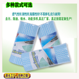 Environmentally Friendly Rags, Plant Fiber Rag Rolls, Customizable Bamboo Fiber, Viscose Material, Kitchen Dishcloths