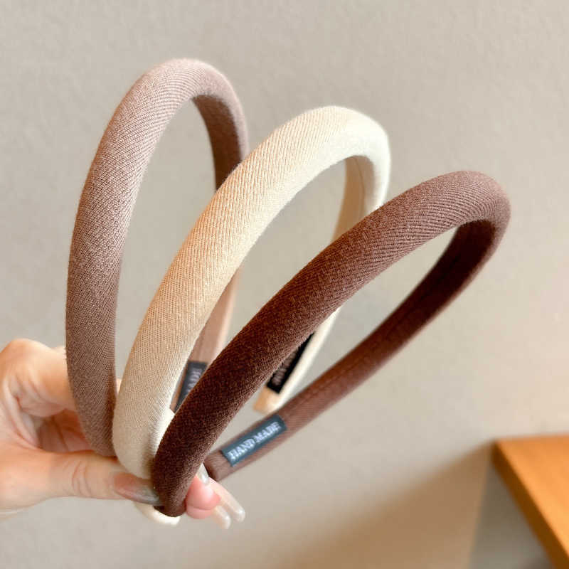 Francés Maillard delgado banda de cabello para niños 2025 nuevo cráneo alto perno de cabello para niñas en otoño y invierno banda de cabello retro para mujeres