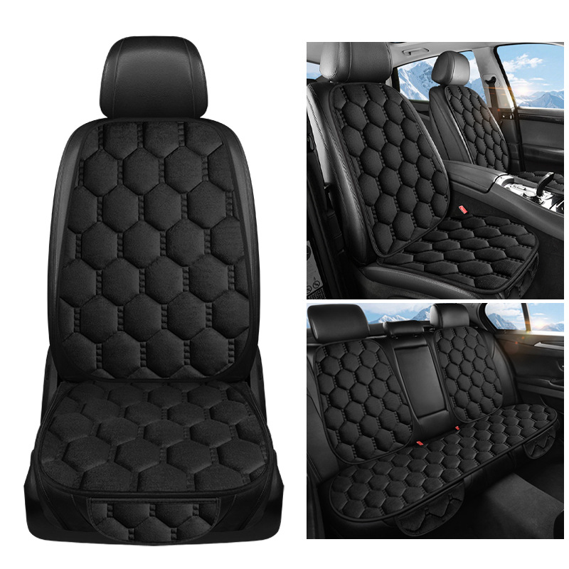 Winter Short Plush Car Seat Cushion Universal Seat Cushion Cross-Border E-Commerce Hot-Selling Single-Piece Seat Cushion Full Car Seat Cover Five Seats