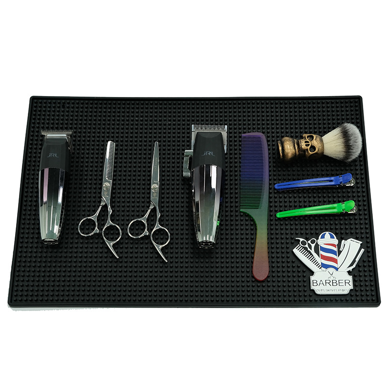 Herramientas de corte de cabeza de aceite retro herramientas de corte de pelo herramientas de corte de pelo resistentes a los terremotos alojamiento antideslizante alojamiento de corte de pelo antideslizante