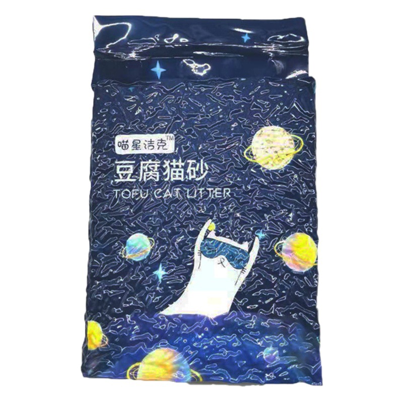 Arena para gatos, tofu, arena para gatos 6L, carbón activado, sabor original, leche, arena para gatos, desodorización, polvo bajo, plantas para gatos, arena para gatos al por mayor