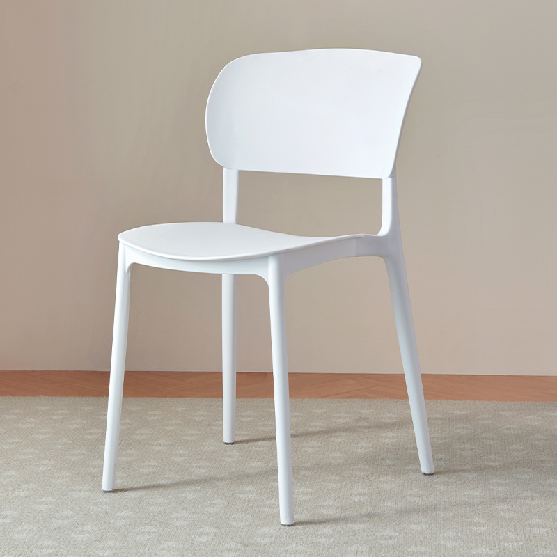 Mesa y silla de ocio de plástico PP moderna y simple macaron color red café leche té tienda de postres mesa y silla al aire libre