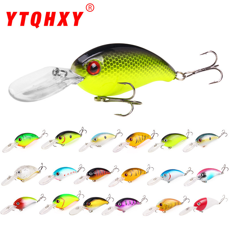 Luya Bait Rock Fat Man 18-Color Hot Stamping Outer Laser 10Cm/13.6G Simulated Fake Bait Hard Bait Fishing Gear