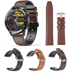 Suitable for Huawei watch3 watch strap GT3pro smart silicone leather quick release strap genuine leather