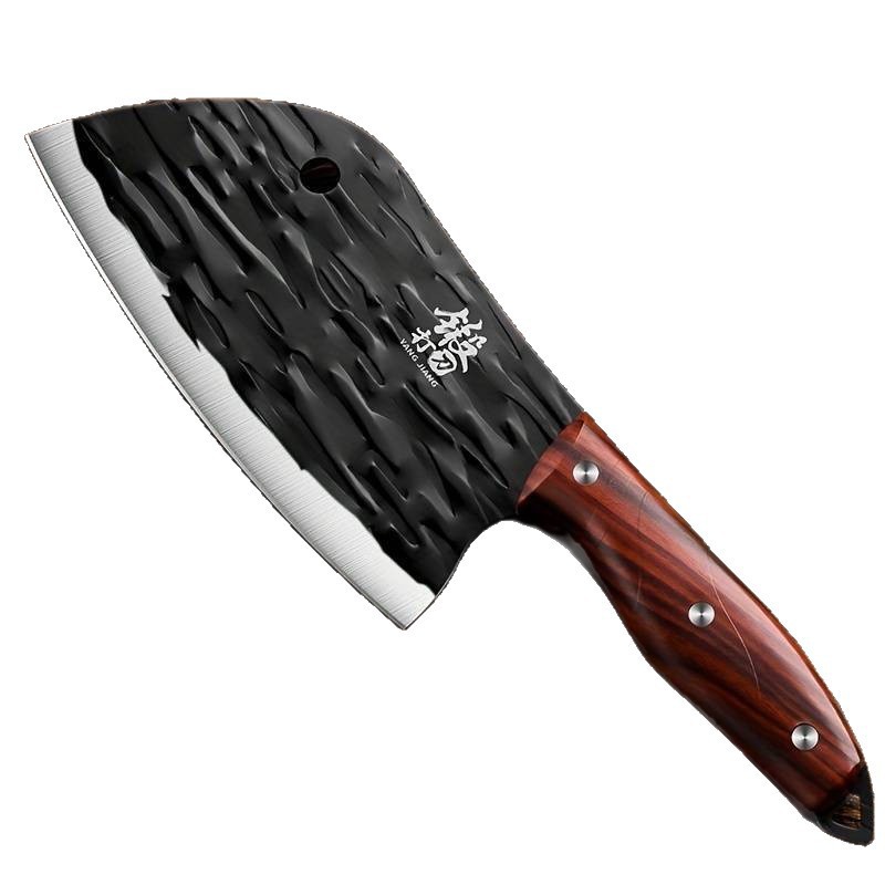 Cuchillo de fabricación de cuchillo de cocina de doble uso cuchillo de cocina multipropósito cuchillo colgante agujero Yangjiang cortar herramientas de corte de cocina sin