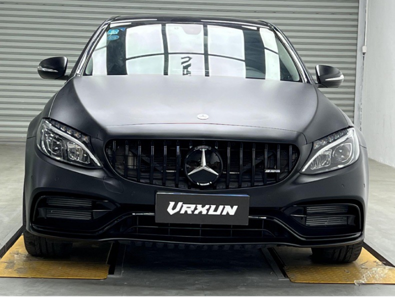 Applicable to 15-21 Mercedes-Benz c200260 300 180 W205 to c63amg front and rear bars to surround the middle net cover