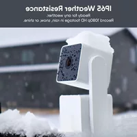 Smart Wi‑Fi camera Gantai 10WiFi, motion tracking, night vision, cloud support