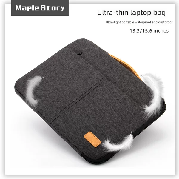 Business Casual Laptop Bag 13.6inch Multi-Functional Inner Sleeve Bag Suitable for 15.6inch Inch Notebooks for Commuting
