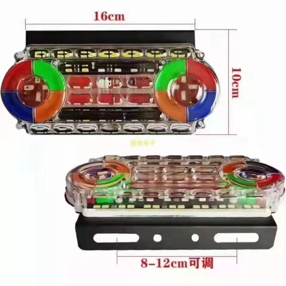 Truck Anti-Rear Collision Flashing Led Light 24V Super Bright 24-Volt Trailer Tail Light 2026 New Model Trending Online