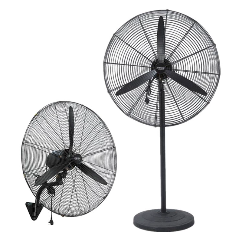 Промышленный вентилятор, вертикальный напольный вентилятор, встряхивающая головка, коммерческий мощный электрический вентилятор, заводская мастерская, настенный рупорный вентилятор