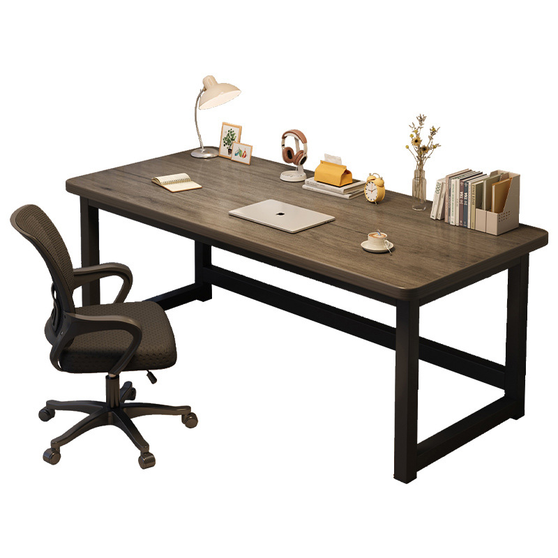 Escritorio de computadora para el hogar moderno y minimalista dormitorio de madera maciza estudio escritorio de escritorio para adultos escritorio de oficina rectangular