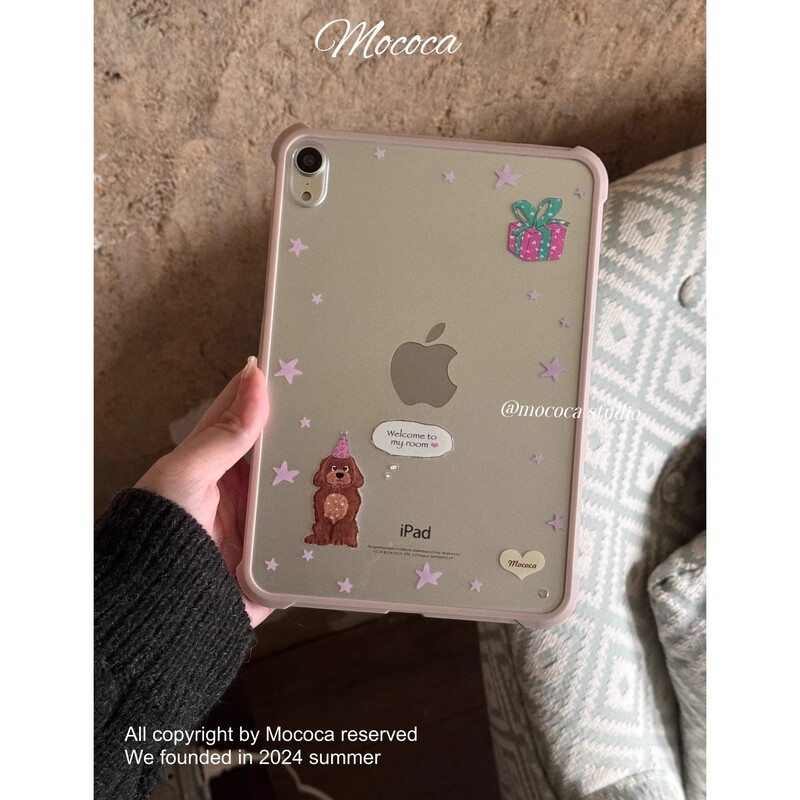 Suitable for 2026Ipadair 11inch Matte Back Cover Air Cute 10.9 Anti-Bending 10.2 Thin and Light 9.7 Mini6 Suitable for 2026Ipadair 11inch Matte Back Cover Air Cute 10.9 Anti-Bending 10.2 Thin and Light 9.7 Mini6