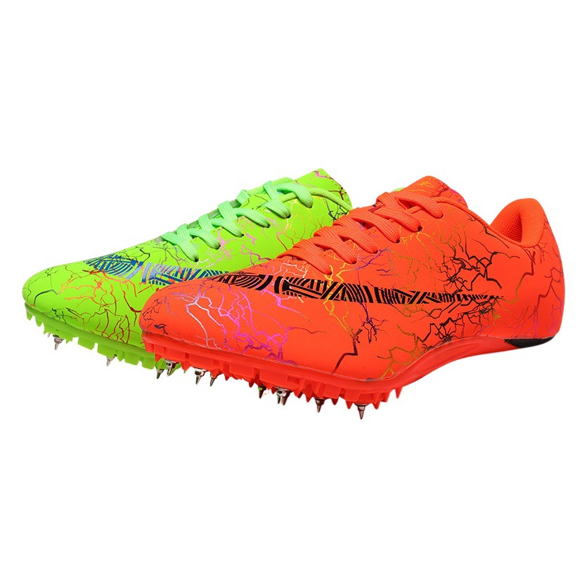 23 nuevos zapatos transfronterizos de 8 uñas de Pato Mandarín zapatos de uñas de pista y campo Sprint zapatos de uñas para hombres zapatos de entrenamiento deportivo para mujeres zapatos de uñas zapatos de pista