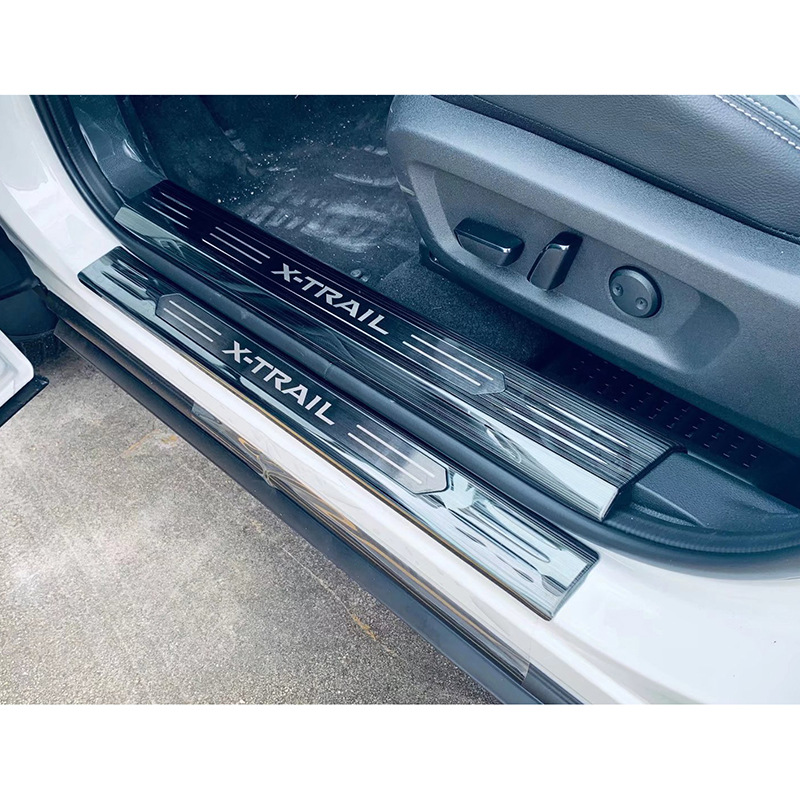 Suitable for 22-25 Models of Nissan X-Trail Rogue Japanese Version Interior and Exterior Rear Guard Panels Tailgate Guard Panels for Automobiles
