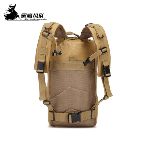 Men's 3P military camouflage leisure travel backpack hiking cross-country camping sports outdoor mountaineering bag tactical backpack