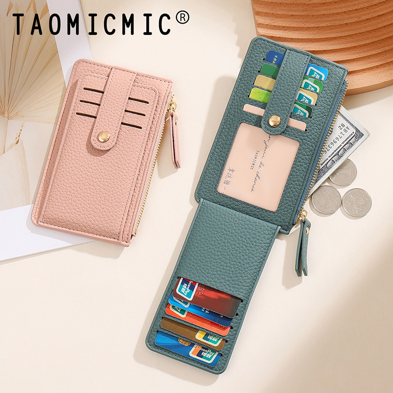 Brand long folding wallet