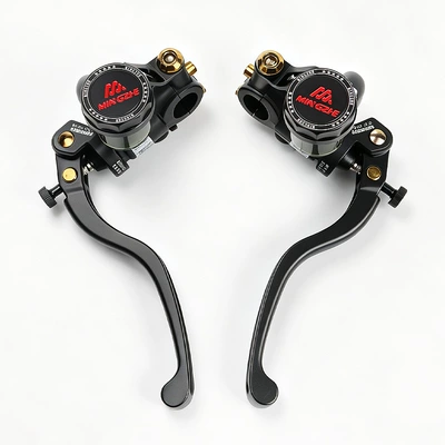 Mingzhe M4 direct push upper pump adjustable first generation No.9 Maverick direct push handbrake grip Mingzhe forged upper pump (Other brake systems) - mingzhe-m4-direct-push-upper-pump-black-pair
