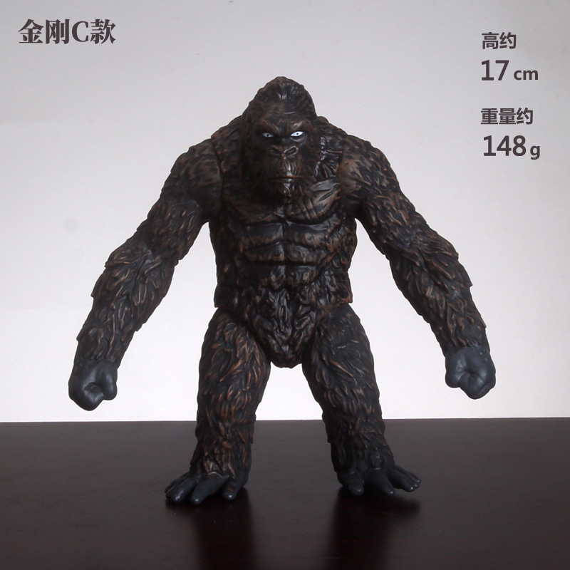 Modelo de juguete de goma suave del dinosaurio del monstruo del dinosaurio de GODZILLA extremidades movibles regalo del juguete de la muñeca del vinilo