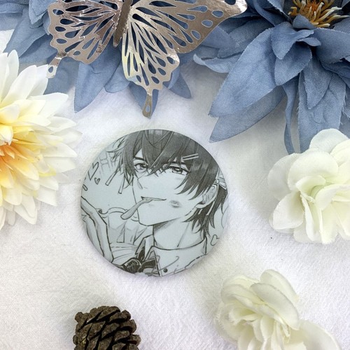 Gu Zi Badge Game Zuo Ran Xia Yan Mo Yi Lu Jing and Animation Peripheral Star Fantasy Bar Chest