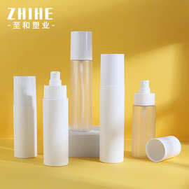 现货PET塑料细雾喷瓶 80ml按压乳液瓶100ml按压瓶120ml补水喷雾瓶