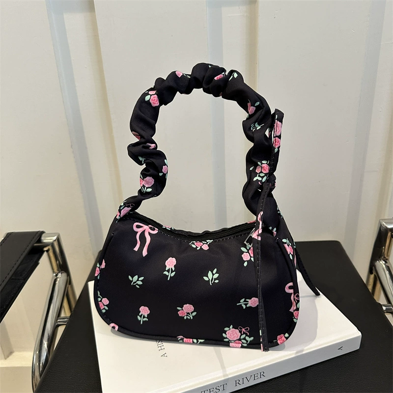 Small design handheld one-shoulder bag, drawstring