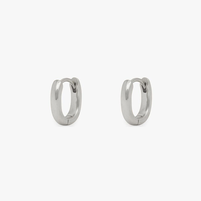 1 Pair Simple Style U Shape Copper Earrings display picture 6