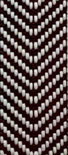 Spot poliéster algodón imitación poliéster poliéster V punto jacquard color contraste algodón cinturón de lona bolso de hombro cinturón de mano cinturón de cuero