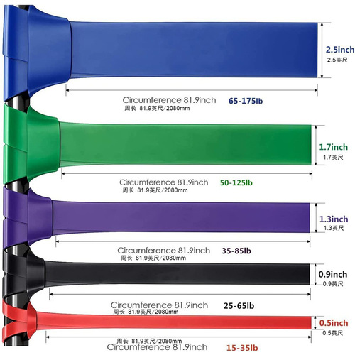 Latex Pull-up Resistance Band Elastic Band Fitness TPE Pull-up Trainer Resistance Band