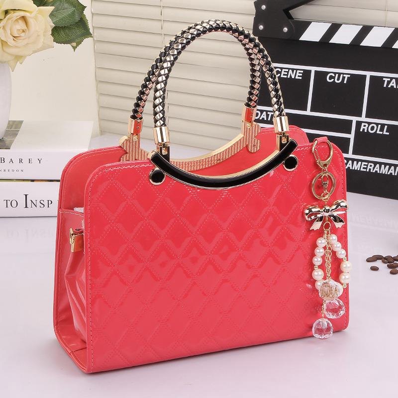 Bolso de Mano Modelo 2025, Bolso Rojo para Mujer, Bolso de Boda, Estilo Europeo y Americano, Bolso Cruzado, Bolso de Lujo Ligero de Alta Gama
