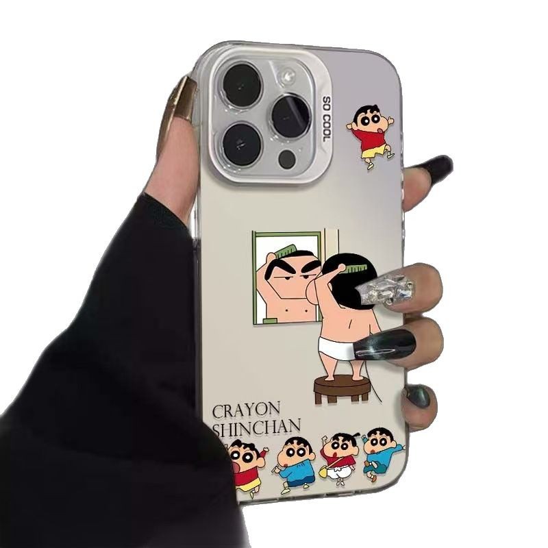 Nueva aplicación para iPhone 16 funda para teléfono móvil Apple 15promax/14 anti-caída 13pro12 Japón y Corea 11x r chica