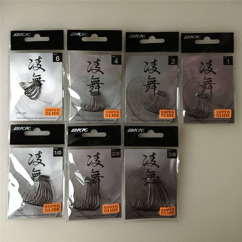 Bkk 9005 Lingwu Luya Mandarin Bass Crank Hook Luya Mandarin Fish with Soft Bait Hook