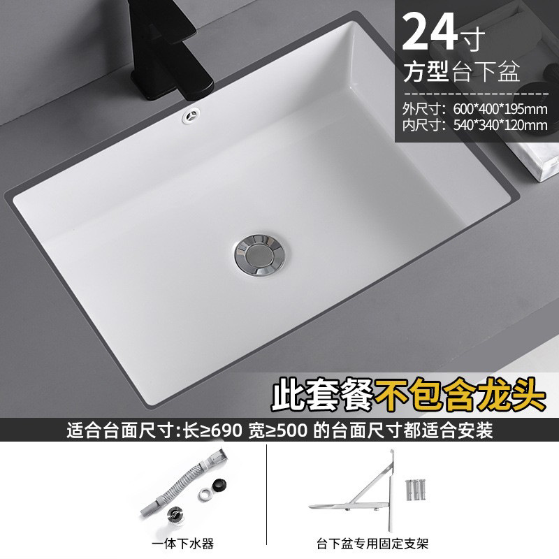 lavabo cerámico cuadrado redondo lavabo cerámico lavabo de inodoro de hotel incrustado lavabo de manos de mesa
