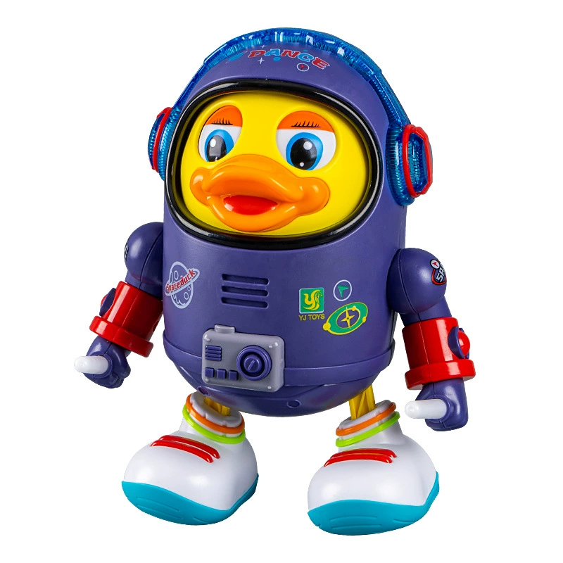 Электрическая танцующая космическая игрушка для ползания B.Duck