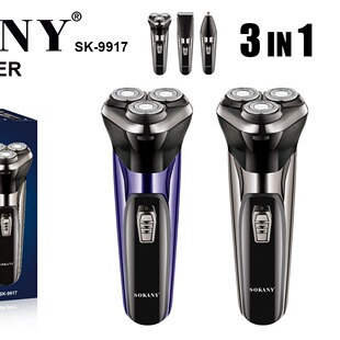 ���Q��횵����D�����^��늹κ�����ë�޼�3in1 SHAVER 9917sokany