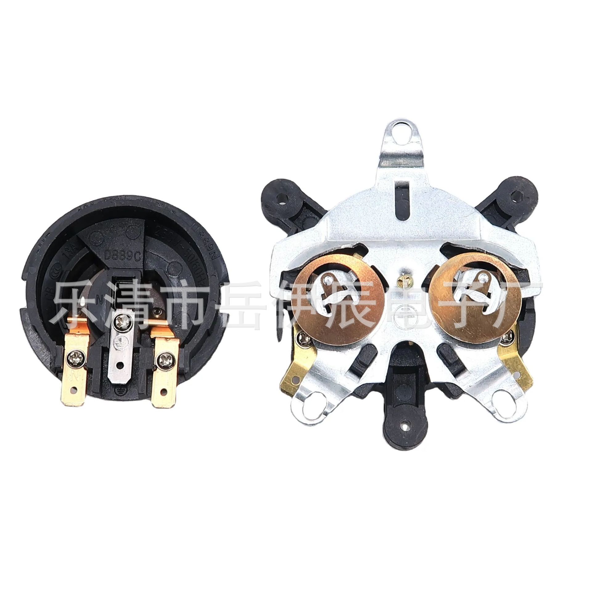 电水壶开关配件耦合器温控器温控开关上下座双金