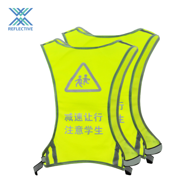 Safe retroreflective children's summer fluorescence vest for…