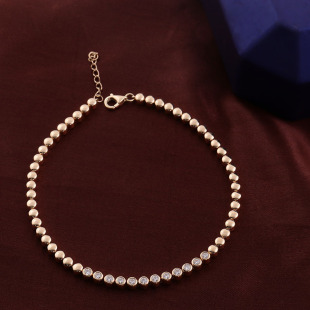 Cross-border hot-selling laboratory cultivation drill tennis bracelet DEF/VVS Joker fashion fresh sweet factory wholesale