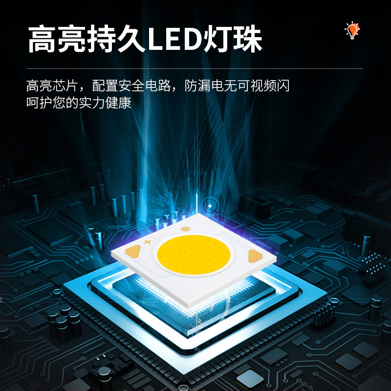 Led電球家庭用e27ねじ口省エネランプ白色光超明るい室内保護ストロボなし大出力照明電球|undefined