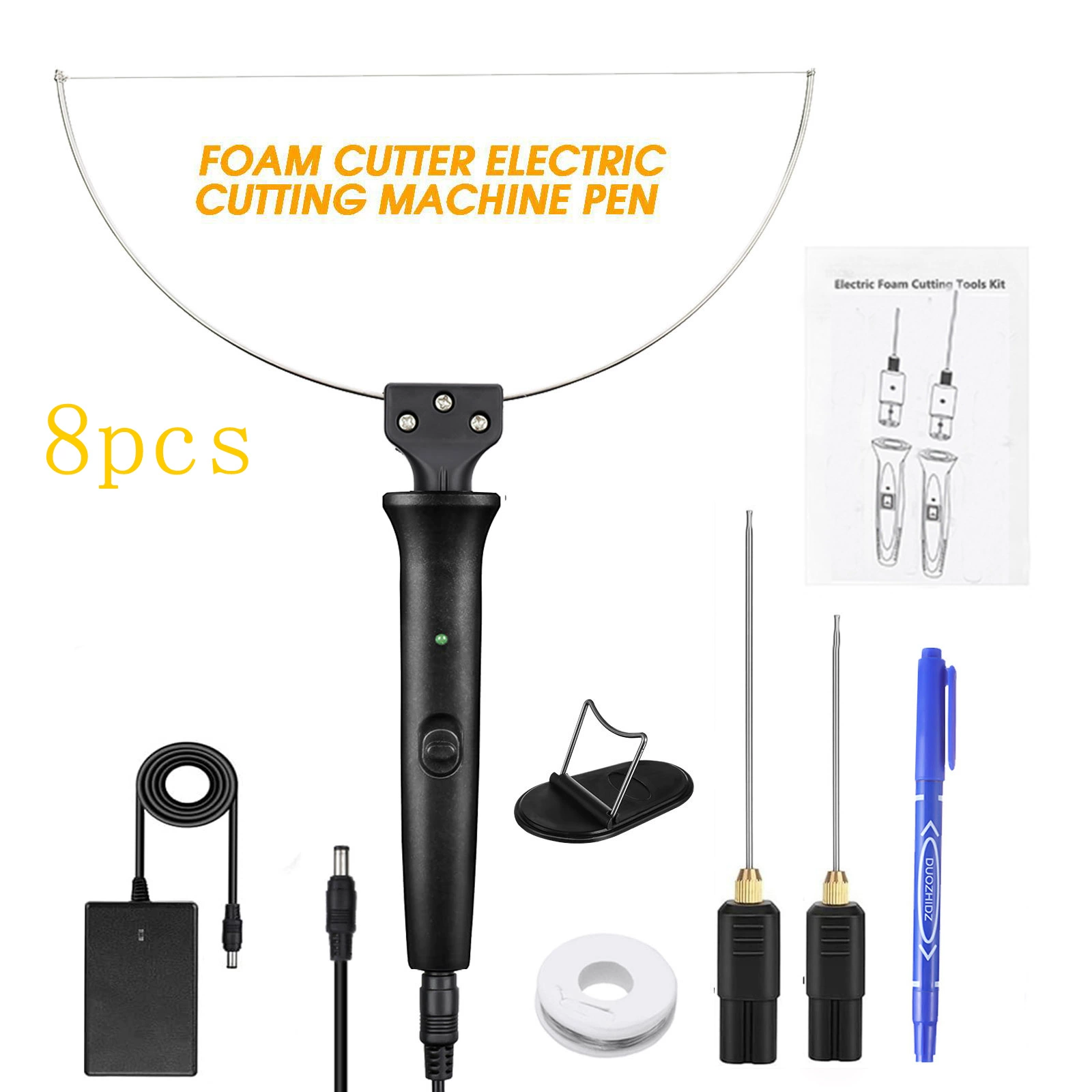 Электрический станок для резки пенопласта «Три в одном» ручка 100-240 В 18 Вт резак для пенопласта с подогревом