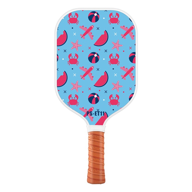 Carbon Fiber Pickleball Racket T700 Set Pickleball Complete Set Cross-Border Hot Selling