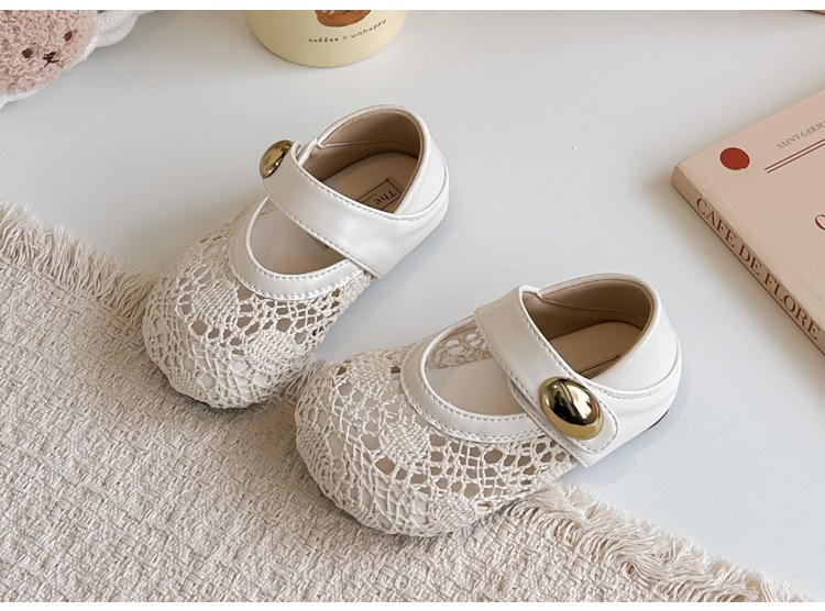 Mädchen Ballerinas Aus Spitze Und Mesh Für Den Alltag_voghion.com